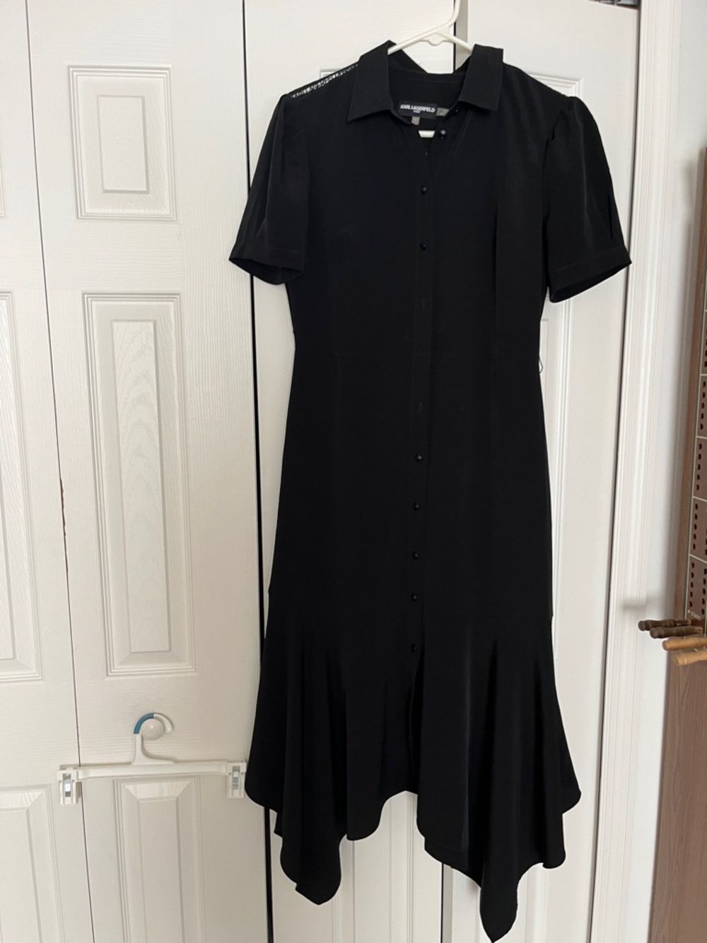 Karl lagerfeld black dress